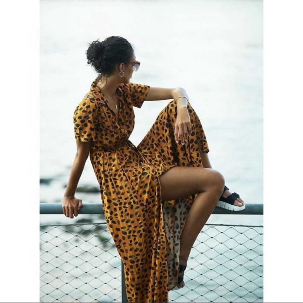 Anthro Porridge Vianne Maxi Shirtdress - Picture 5 of 12